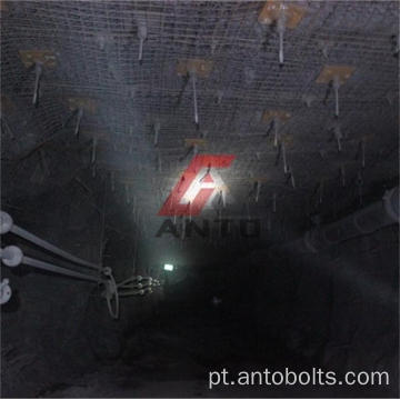 Split set friction rock âncora parafuso de minas túnel